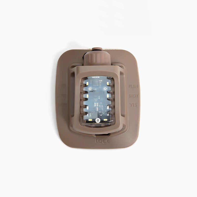 FMA アウトドア マーキュリー9 ビーコンライト - 信号灯・サバイバル用懐中電灯、長寿命防水IR機能搭載 (TB1473)