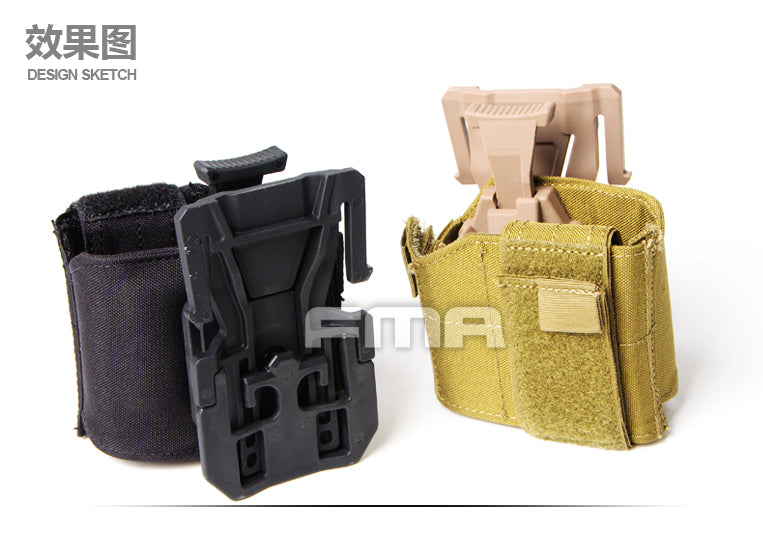 アウトドア玩具パーツ FMA FGRT ウェビングアダプター TB1248 (BK/DE/FG)