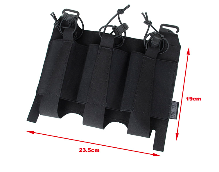 TMC TEAR フロントフラップ (BK)