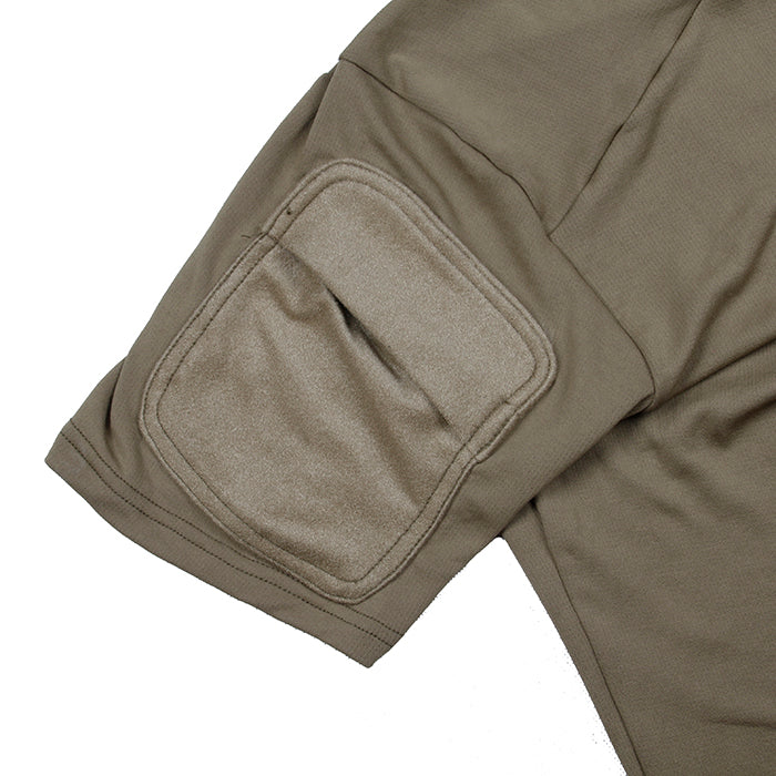 TMC ワンウェイドライTシャツ コンバットシャツ 半袖 (カーキ)
