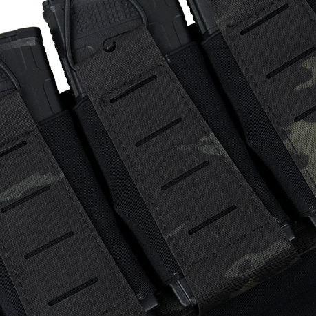 TMC エラスティック 556 プラカード (マルチカム ブラック)