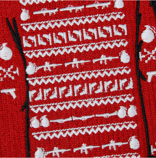 ウォーターフォールクリスマスパッチ(モデル1)