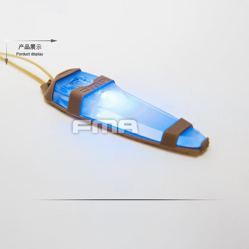 FMA 전술 안전등 (파란색) (본체 BK/DE)