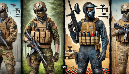 Airsoft vs. Paintball: Which Tactical Gear Do You Need?