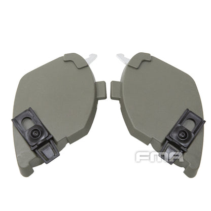 Outdoor toys parts FMA EX Ballistic Helmet Ear Cover TB1430(BK/DE/FG)