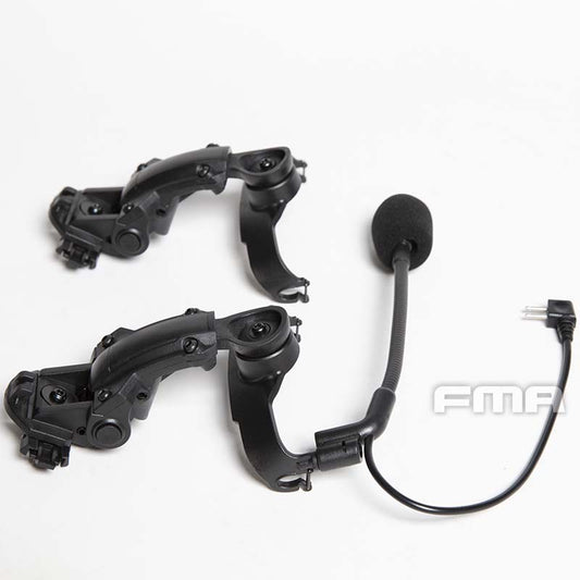 Outdoor toys parts FMA COM-AMP Helmet Rail Mount KIit For Comtac