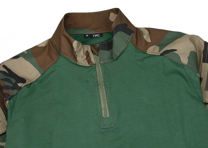 TMC L9 Combat Shirts ( Woodland )