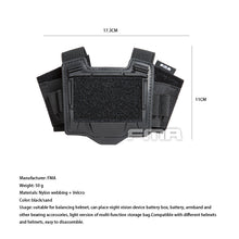 Load image into Gallery viewer, FMA AG Helmet Cover Modular Counter-Weight/Battery Pouch TB1439
