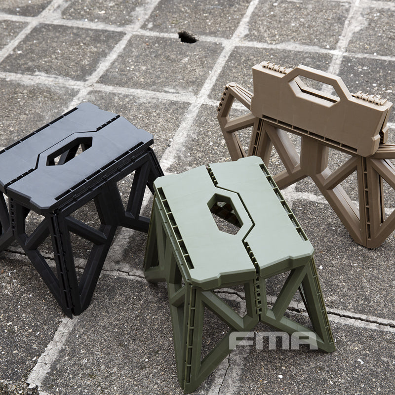 FMA Camping Portable Plastic Stool TB1460 (BK/DE/OD)