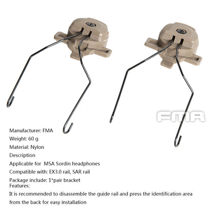 FMA Wendy Helmet Quick Release Adapters TB1436B