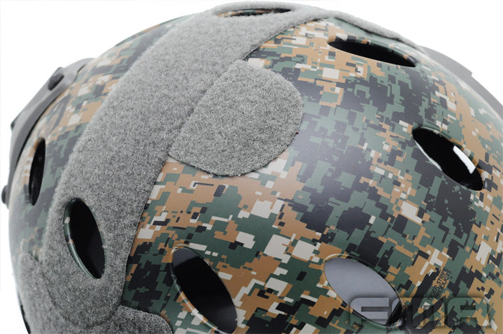 FMA FAST Helmet-PJ TYPE SetDigital Woodland tb468