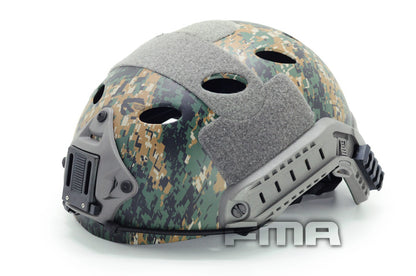 FMA FAST Helmet-PJ TYPE SetDigital Woodland tb468