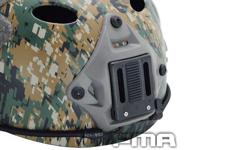 FMA FAST Helmet-PJ TYPE SetDigital Woodland tb468