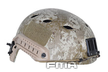 画像をギャラリービューアに読み込む, FMA Base Jump Helmet Digital Desert tb475
