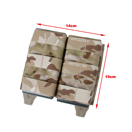 TMC Hard Insert Dou Mag Pouch ( Multicam Arid )