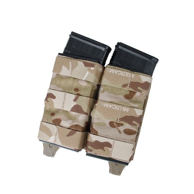 TMC Hard Insert Dou Mag Pouch ( Multicam Arid )