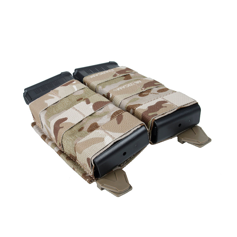 TMC Hard Insert Dou Mag Pouch ( Multicam Arid )