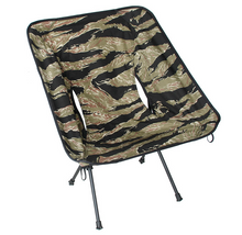Load image into Gallery viewer, Cork Gear FOLDING CAMPING CHAIR Model A ( Green Tigerstripe )
