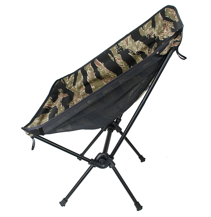 Cork Gear FOLDING CAMPING CHAIR Model A ( Green Tigerstripe )