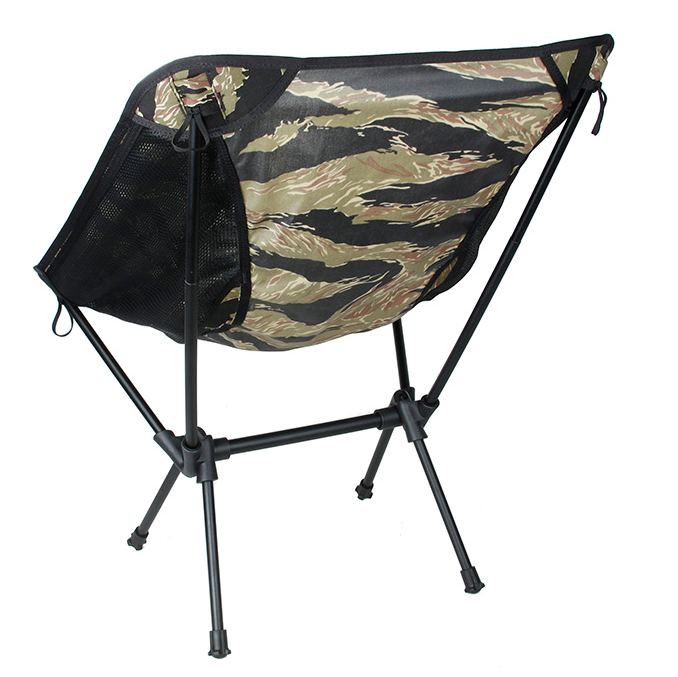 Cork Gear FOLDING CAMPING CHAIR Model A ( Green Tigerstripe )