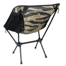 Load image into Gallery viewer, Cork Gear FOLDING CAMPING CHAIR Model A ( Green Tigerstripe )

