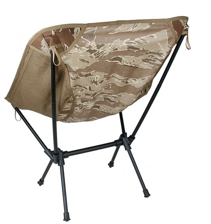 Cork Gear FOLDING CAMPING CHAIR Model A ( Sand Tigerstripe )