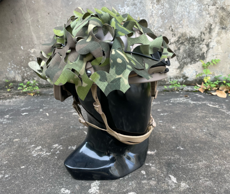 Outdoor toys parts TMC Sniper Ghillie for Helmet or Rfile ( MTP )