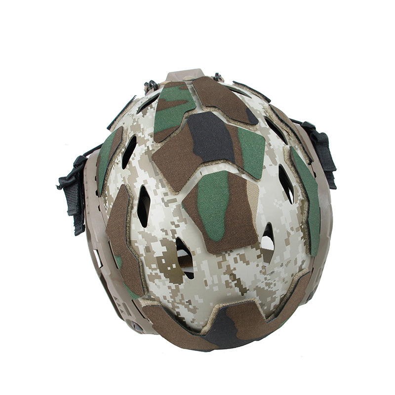 TMC Helmet Patch Cover SF style ( Woodland )