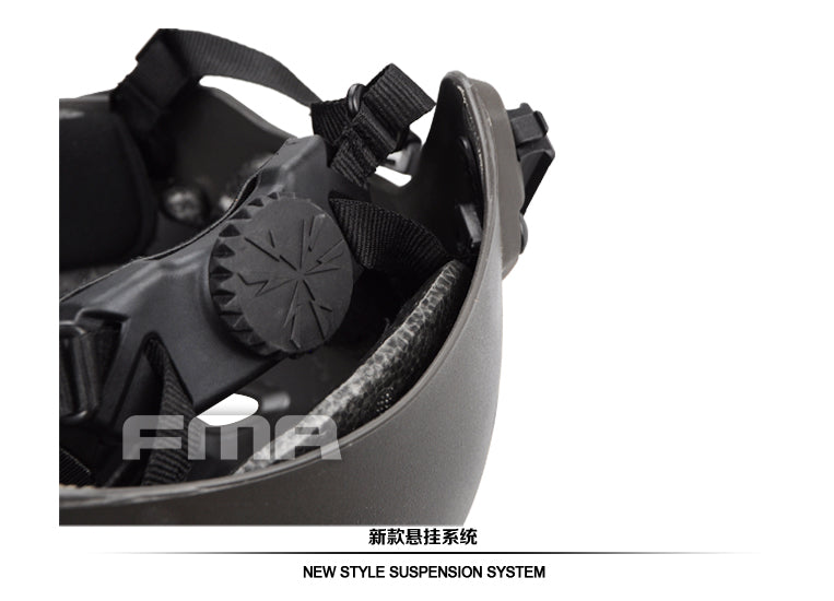 FMA ACH Base Jump Helmet Mass Grey TB1053-MG