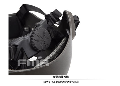 FMA ACH Base Jump Helmet Mass Grey TB1053-MG