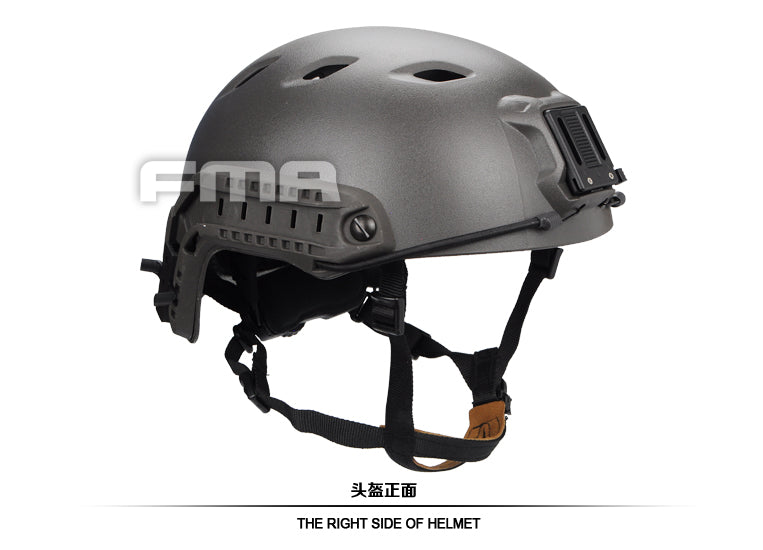 FMA ACH Base Jump Helmet Mass Grey TB1053-MG