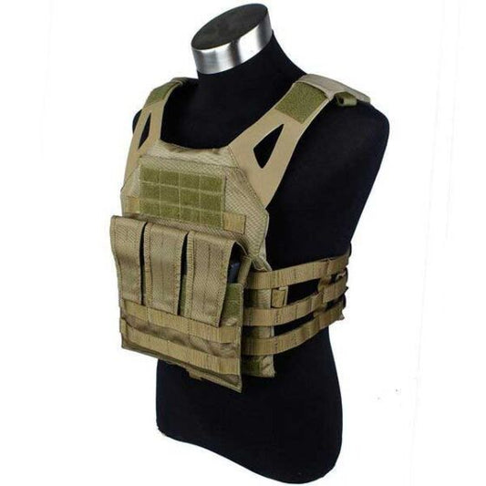 Outdoor toys parts TMC N Jump Plate Carrier ( Khaki )