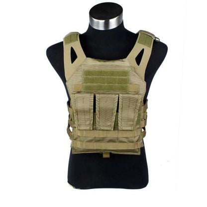 Outdoor toys parts TMC N Jump Plate Carrier ( Khaki )