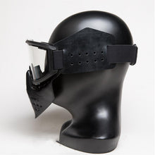 画像をギャラリービューアに読み込む, FMA Tactical Anti Fog 6mm double layer lens Goggles Detachable Face Mask ( BK )
