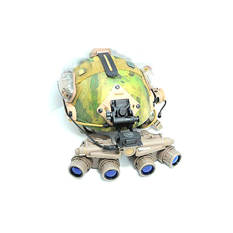 FMA Dummy Devgru GPNVG-18 DE (Dark Earth) for Display Helm Airsoft Cosplay