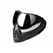 Charger l&#39;image dans la galerie, FMA F1 Paintball Airsoft Bike Safety Anti-Fog Goggle/Full Single Layer Face Mask Hunting (Pure Black,Silver Lens)
