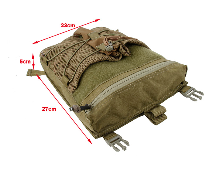 TMC Helmet Back Panel for 420 PC ( Khaki )