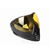 Load image into Gallery viewer, FMA F1 Paintball Airsoft Safety Anti-Fog Goggle/Full Single Layer Face Mask (Pure Black, Yellow)
