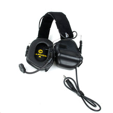 Load image into Gallery viewer, OPSMEN M32 Tactical Hearing Protection Earmuff ( Black )
