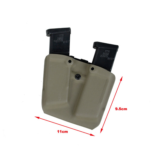 W&T 0305 Kydex double Mag Pouch G17 ( Khaki )