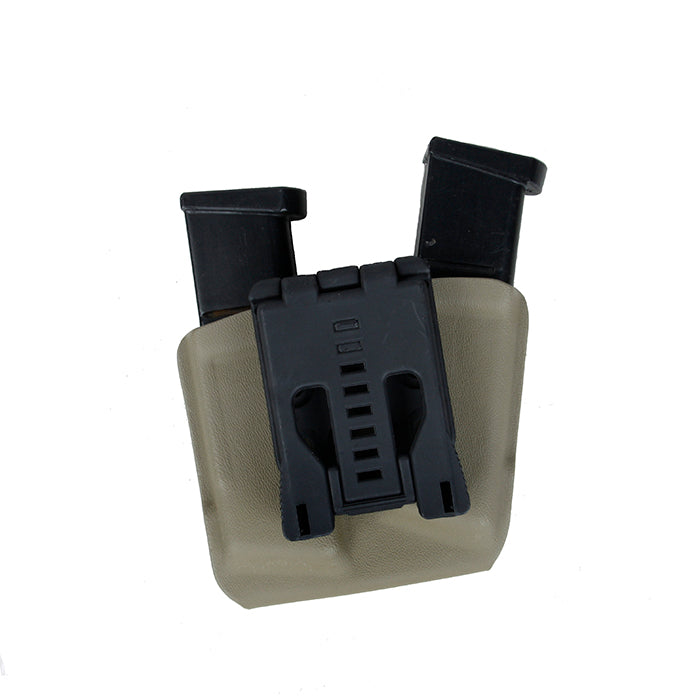 W&T 0305 Kydex double Mag Pouch G17 ( Khaki )