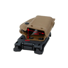 Load image into Gallery viewer, TMC Lightweight Kydex Single Pistol Holster Mag Pouch G17 (DE)
