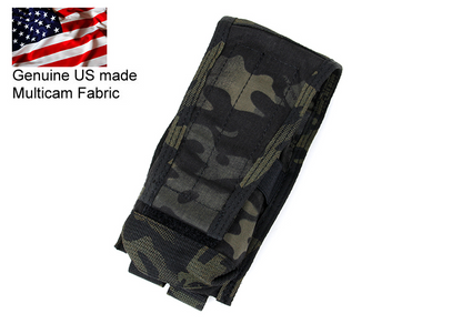 TMC C Single M4 Vertical Pouch ( Multicam Black )