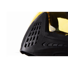 画像をギャラリービューアに読み込む, FMA F1 Paintball Airsoft Safety Anti-Fog Goggle/Full Single Layer Face Mask (Pure Black, Yellow)
