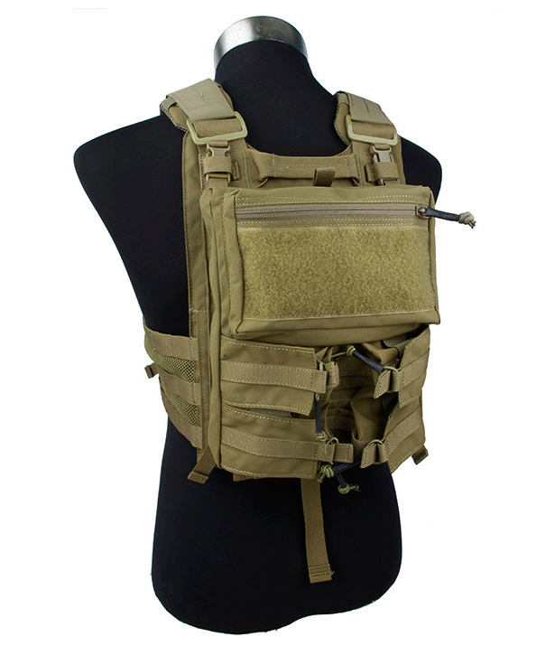 TMC Assault Back Panel for 420 PC ( Khaki )