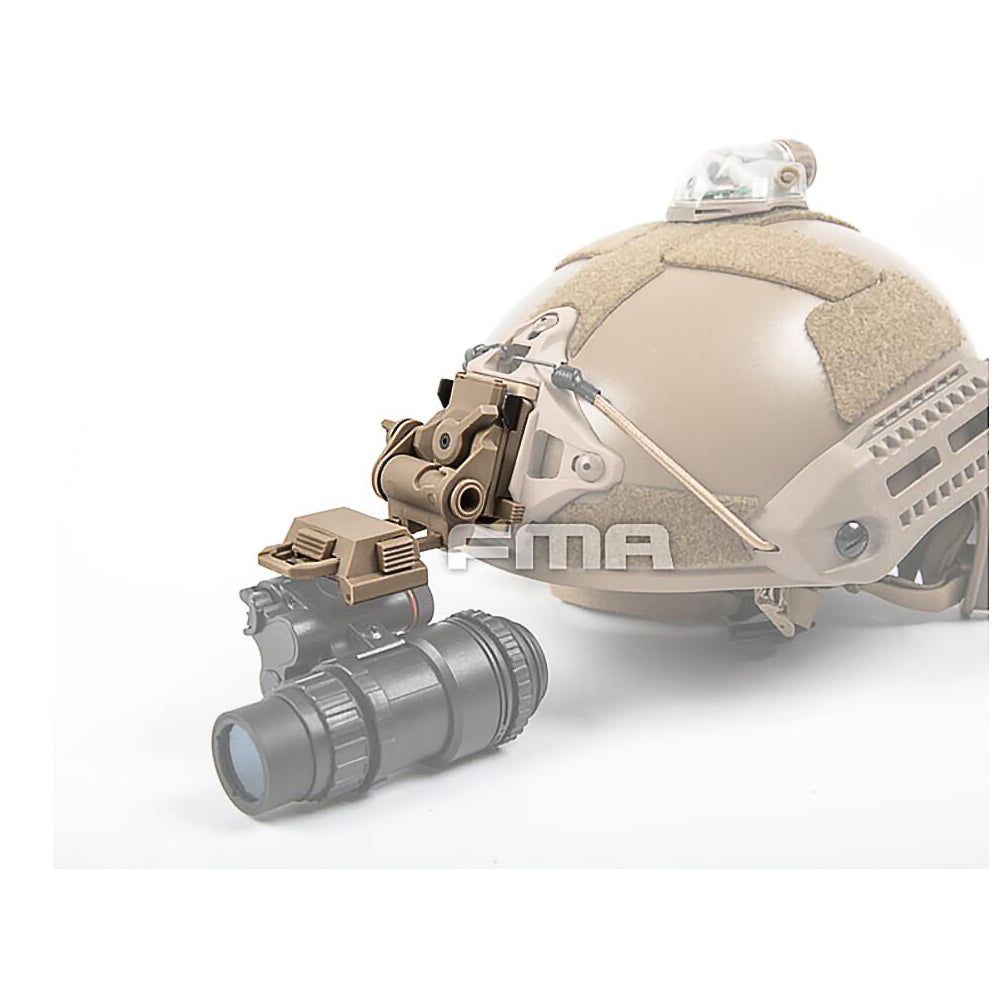 cheap night vision goggles with helmet mount FMA L4G24 NVG Mount Helmet attachment, dump truck/bracket, night visio – GameofTactical