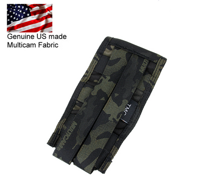 TMC C Single M4 Vertical Pouch ( Multicam Black )