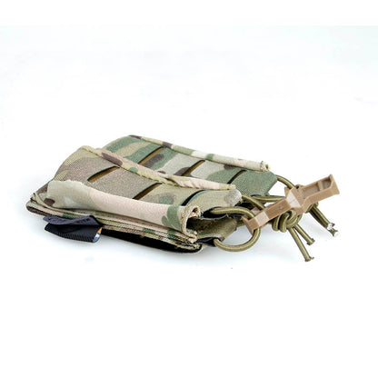 TMC 9MM STACKABLE DOU PISTOL POUCH ( Multicam )