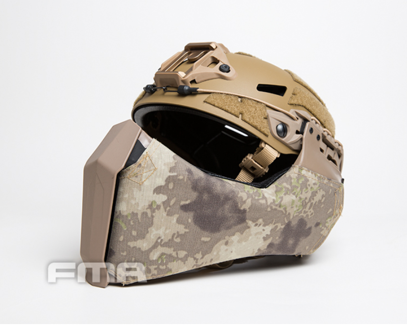 FMA Gunsight Mandible Can Hang Fast Helmet for Helmet Half face Protection Cover Outdoor Tatical Airsoft Hunting Game