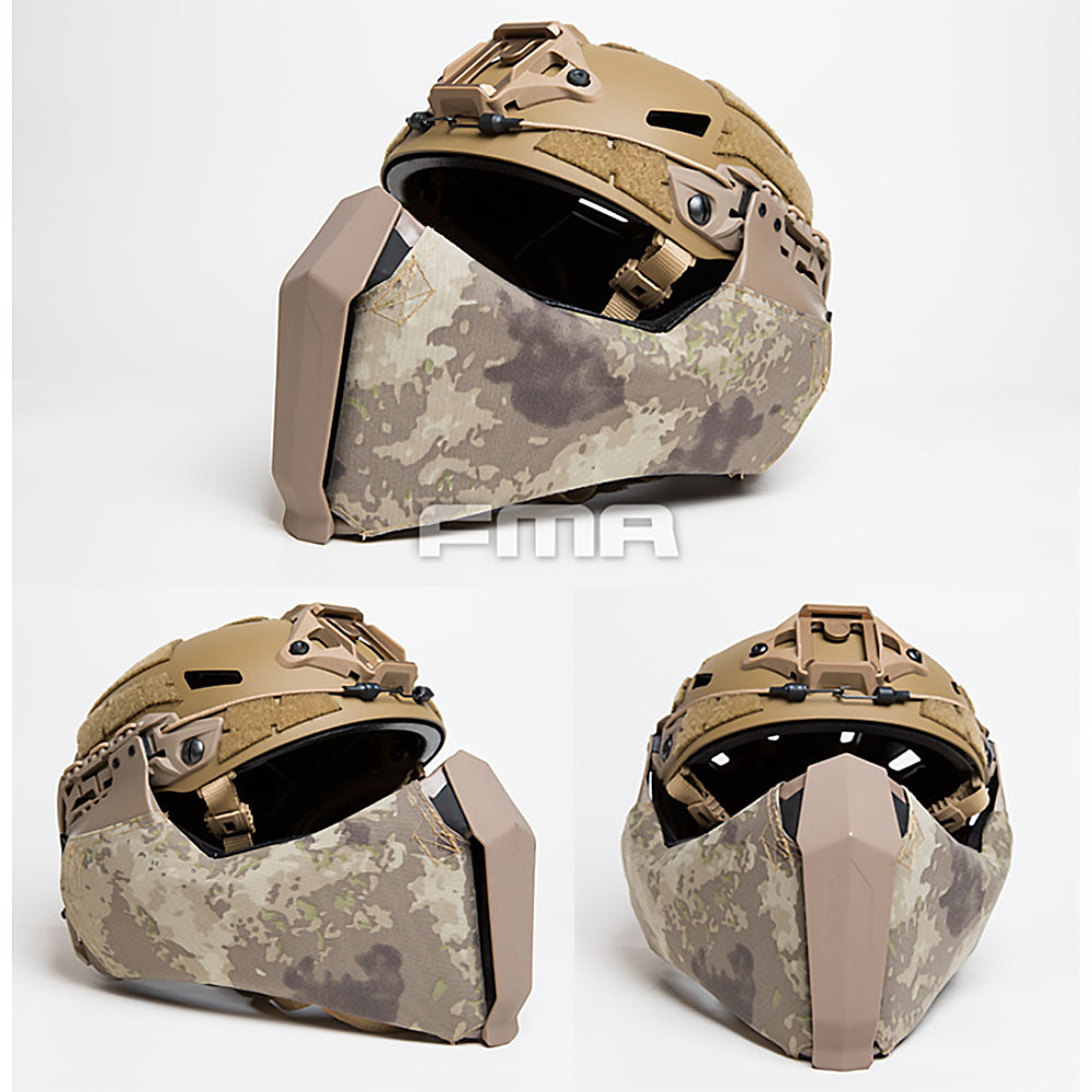 FMA Gunsight Mandible Can Hang Fast Helmet for Helmet Half face Protection Cover Outdoor Tatical Airsoft Hunting Game